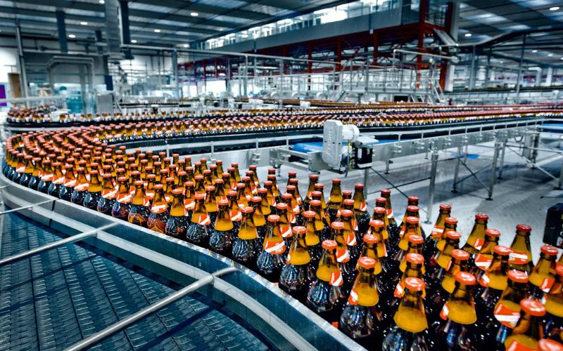 Hệ thống tự động hóa trong dây chuyền sản xuất nước đóng chai