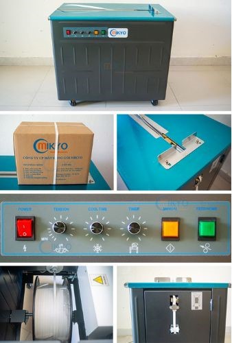 Vai trò của máy đóng đai thùng trong ngành công nghiệp hiện đại