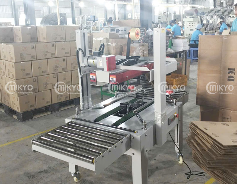 Thông số kỹ thuật của Máy dán thùng tự động FXJ6050 nhà máy nến