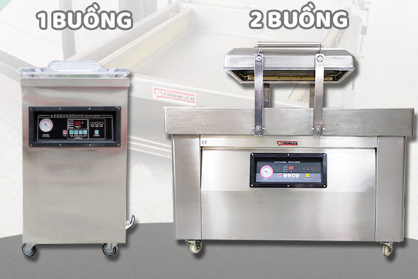 Nên chọn máy hút chân không buồng đôi hay buồng đơn?