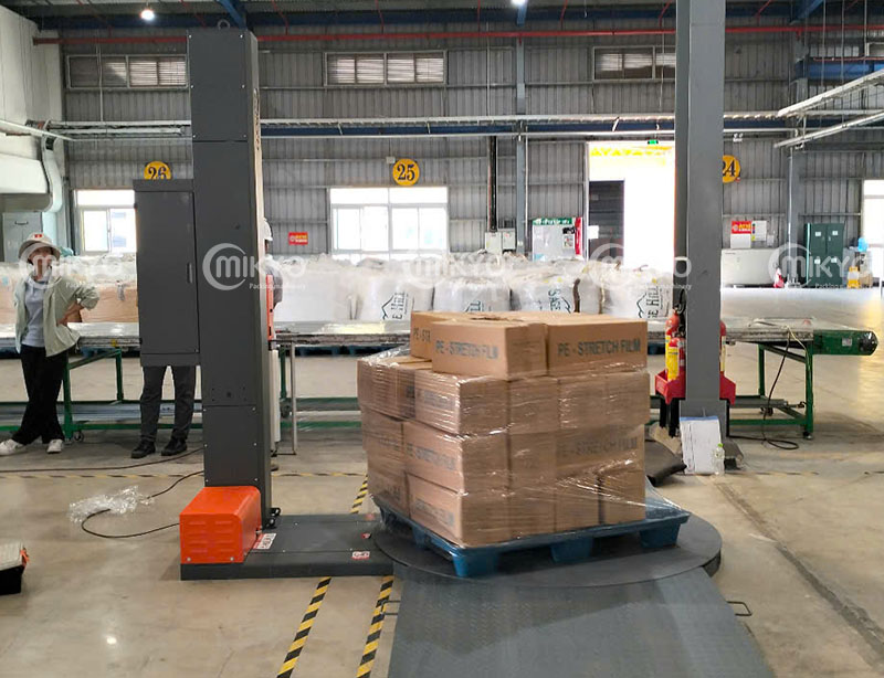 Mikyo hướng dẫn vận hành máy quấn màng pallet MK-1620-PS