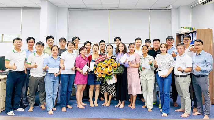 Mikyo Bình Dương cũng có những phần quà dành cho các chị em phụ nữ