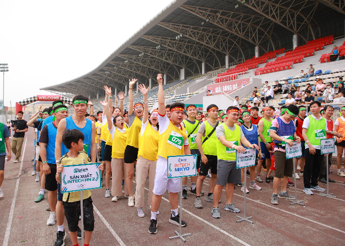 Mikyo tham gia Ngày Hội thể thao 2025