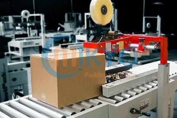 Nguồn điện và công tắc điện máy dán thùng