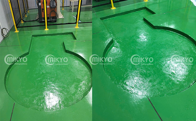 Máy âm sàn cho phép đẩy trực tiếp xe nâng