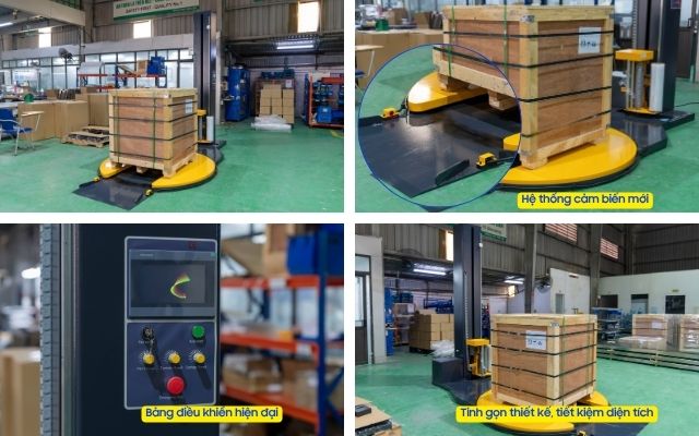 Tính năng máy quấn màng co