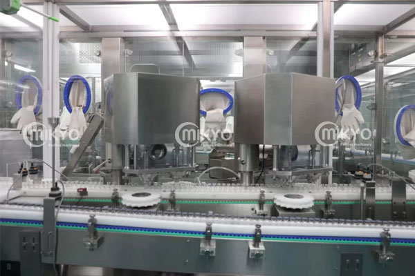 Máy chiết rót bột 