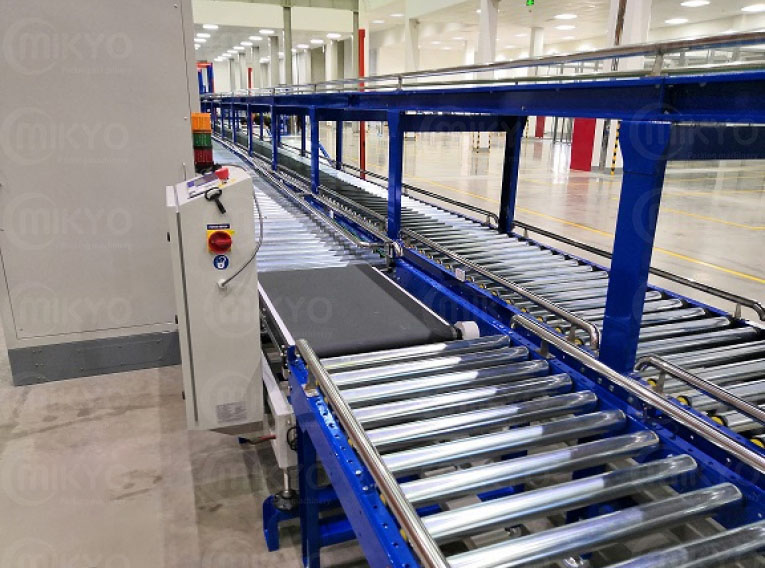 Cân băng tải liên tục trong dầy chuyền vận chuyển hàng hóa 