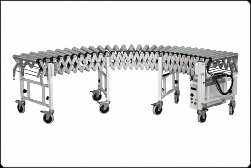 redirection roller conveyor